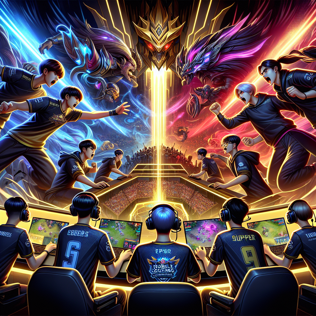 Epic Showdown: Teams Battle for Supremacy at M1 Mobile Legends Championship